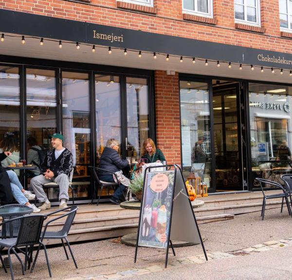 Chokoladekurven Thisted udenfor