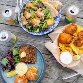 Thorupstrand fiskehus mad